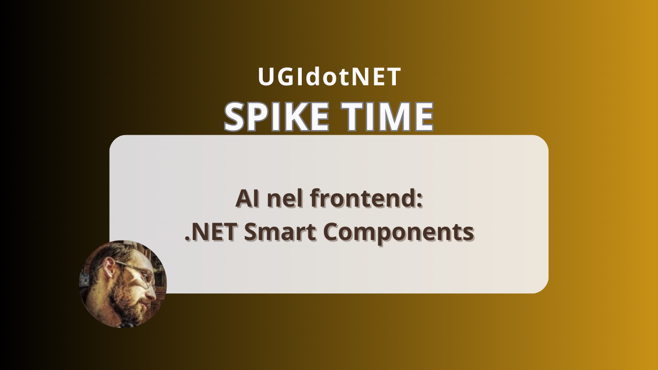 AI nel frontend: .NET Smart Components